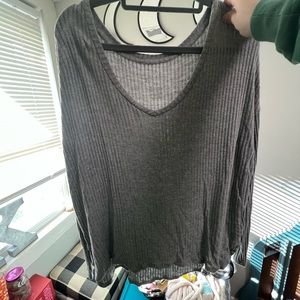 Ribbed American eagle sweater- very comfortable!
